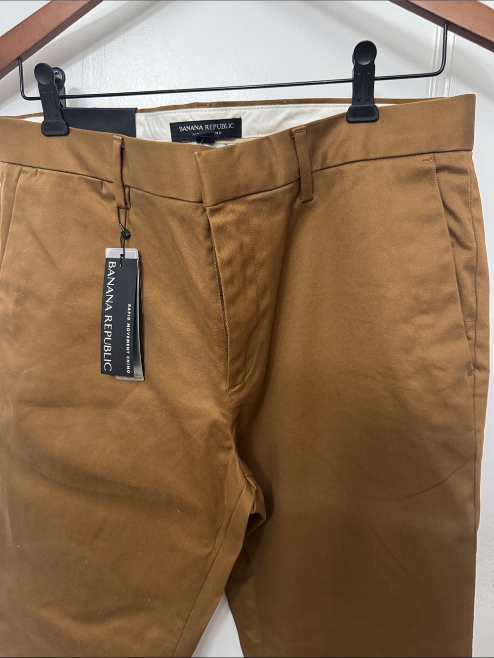 Banana Republic Men’s Slim Chino Pants - British Khaki